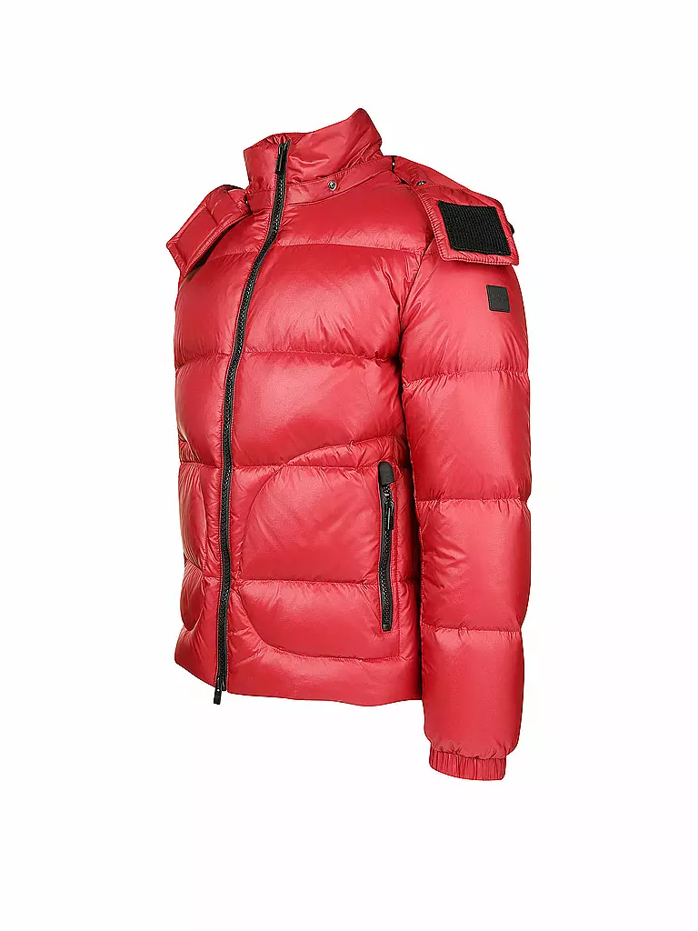 BOSS | Daunensteppjacke " Dolera " | rot