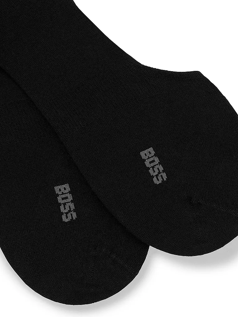 BOSS | Füßlinge 2-er Pkg black | schwarz