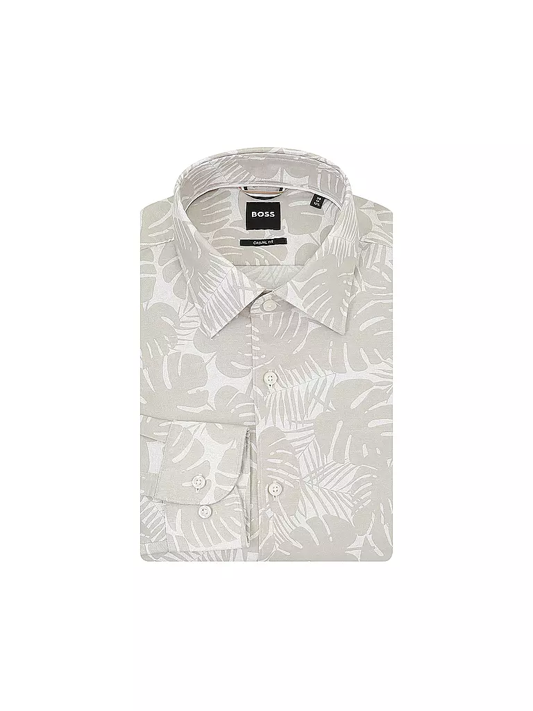 BOSS | Hemd Casual Fit | beige