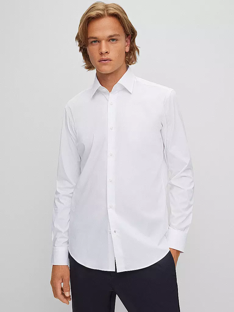 BOSS | Hemd Regular Fit H-JOE | dunkelblau