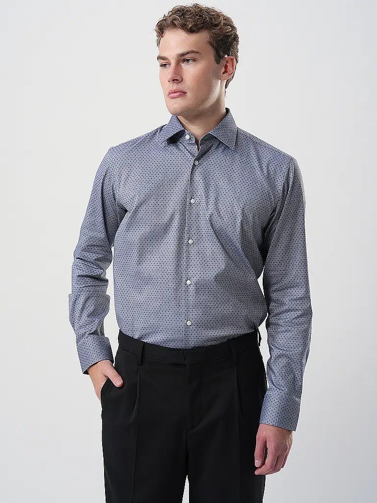 BOSS | Hemd Regular Fit JOE  | Dunkelblau