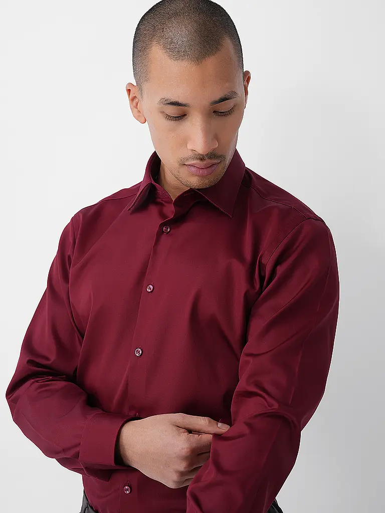 BOSS | Hemd Regular Fit JOE | Dunkelrot