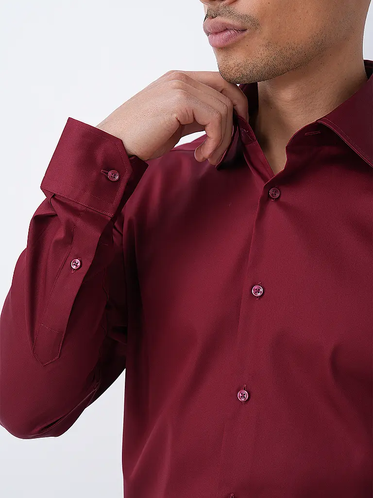 BOSS | Hemd Regular Fit JOE | Dunkelrot