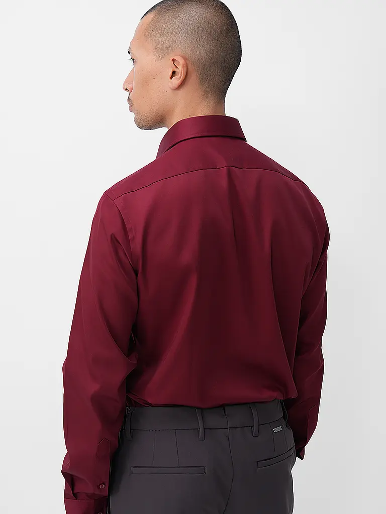 BOSS | Hemd Regular Fit JOE | Dunkelrot