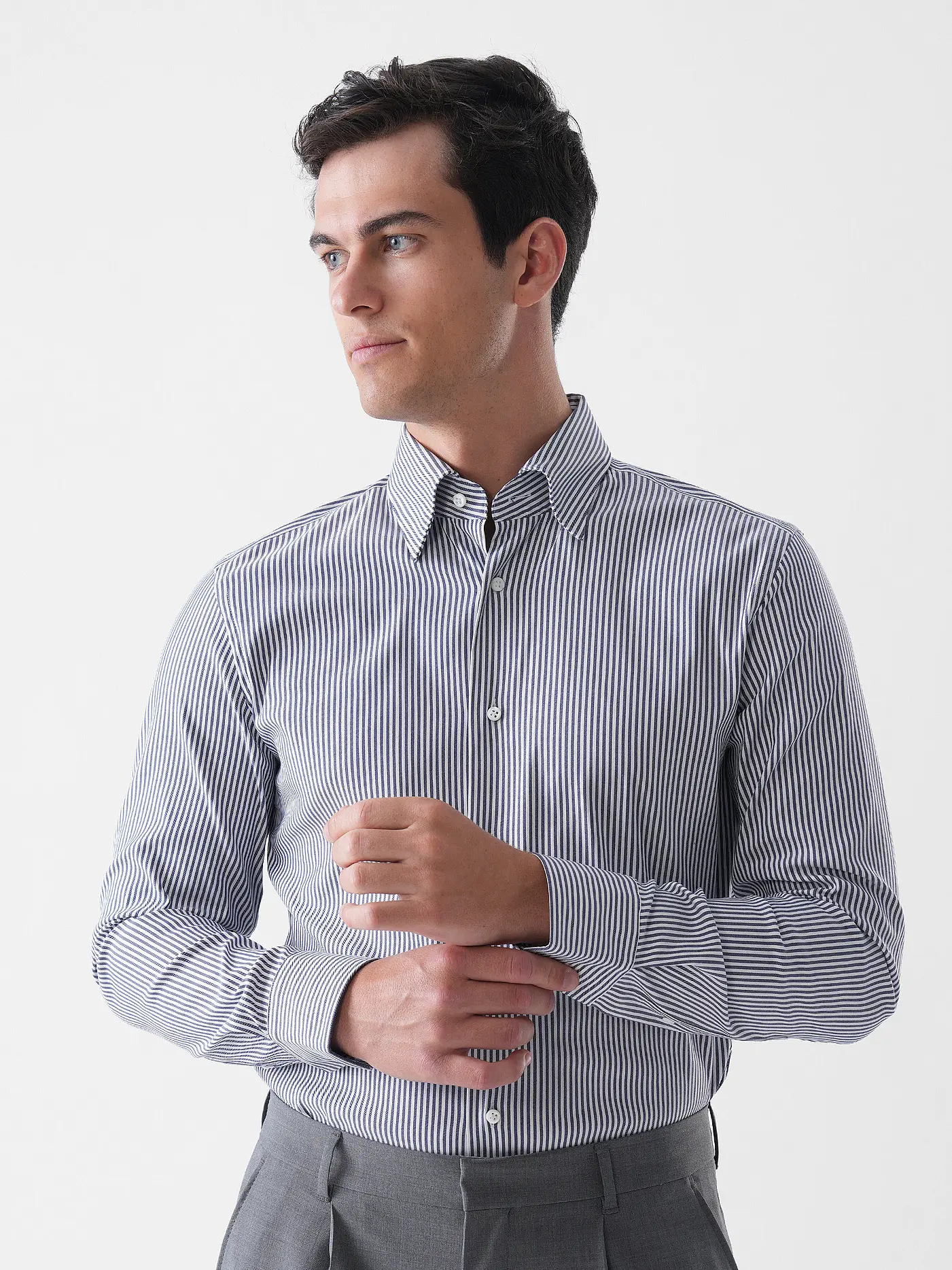 BOSS | Hemd Regular Fit L-HAYS | dunkelblau