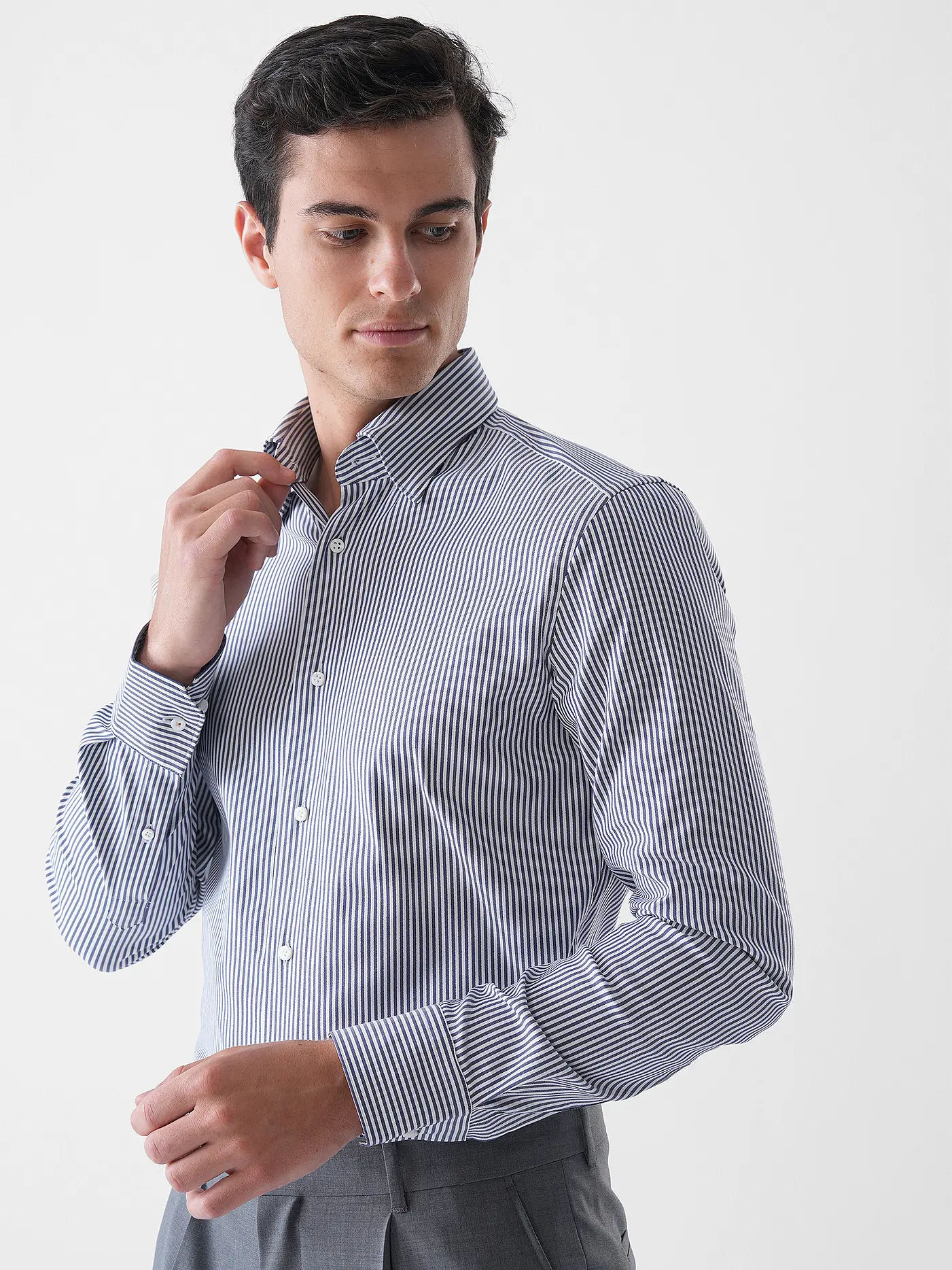 BOSS | Hemd Regular Fit L-HAYS | dunkelblau