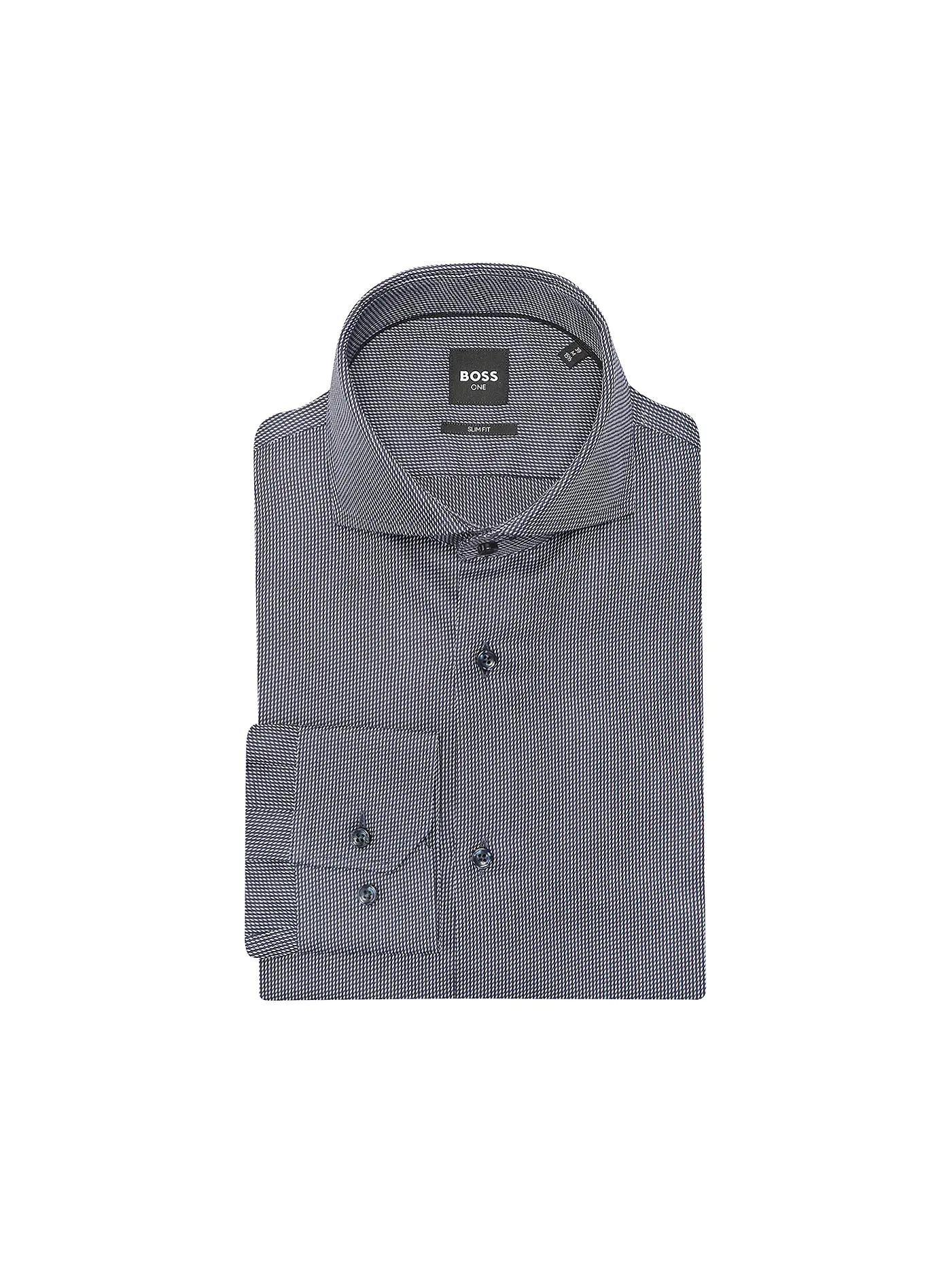 BOSS | Hemd Slim Fit HANK | dunkelblau