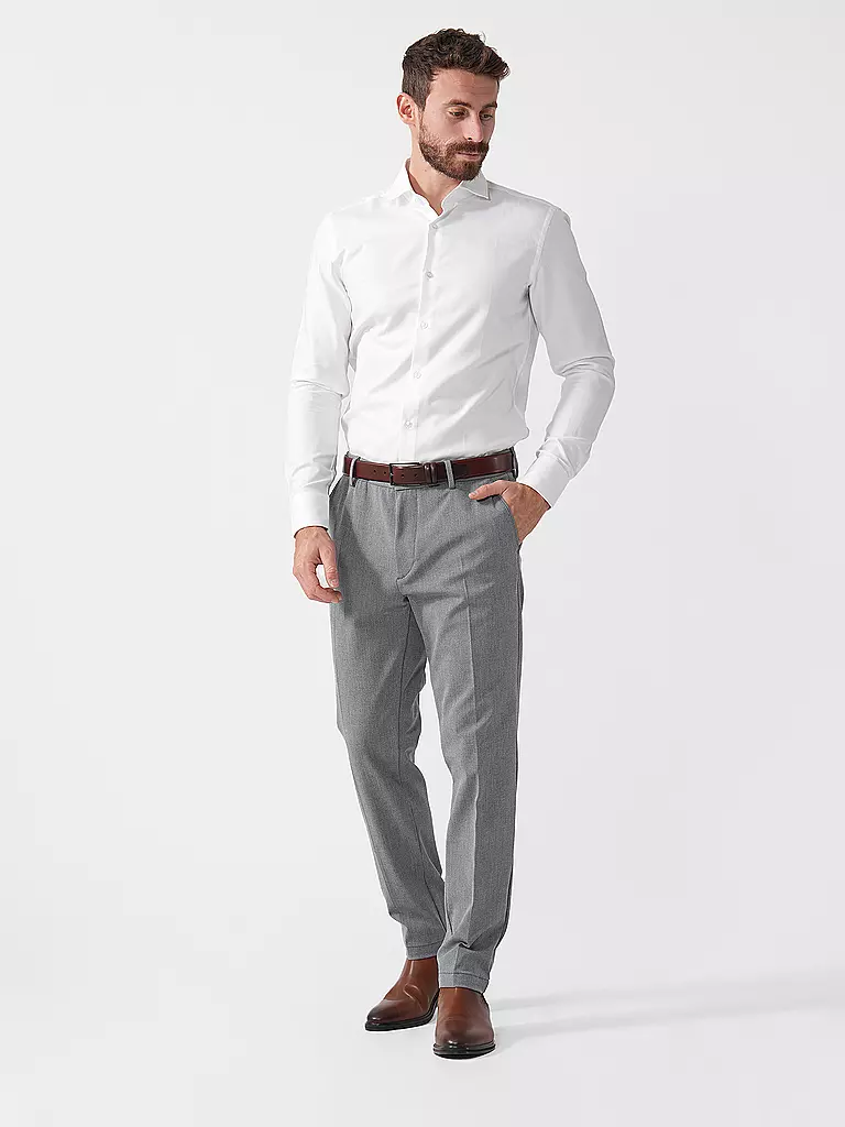 BOSS | Hemd Slim Fit  | weiss