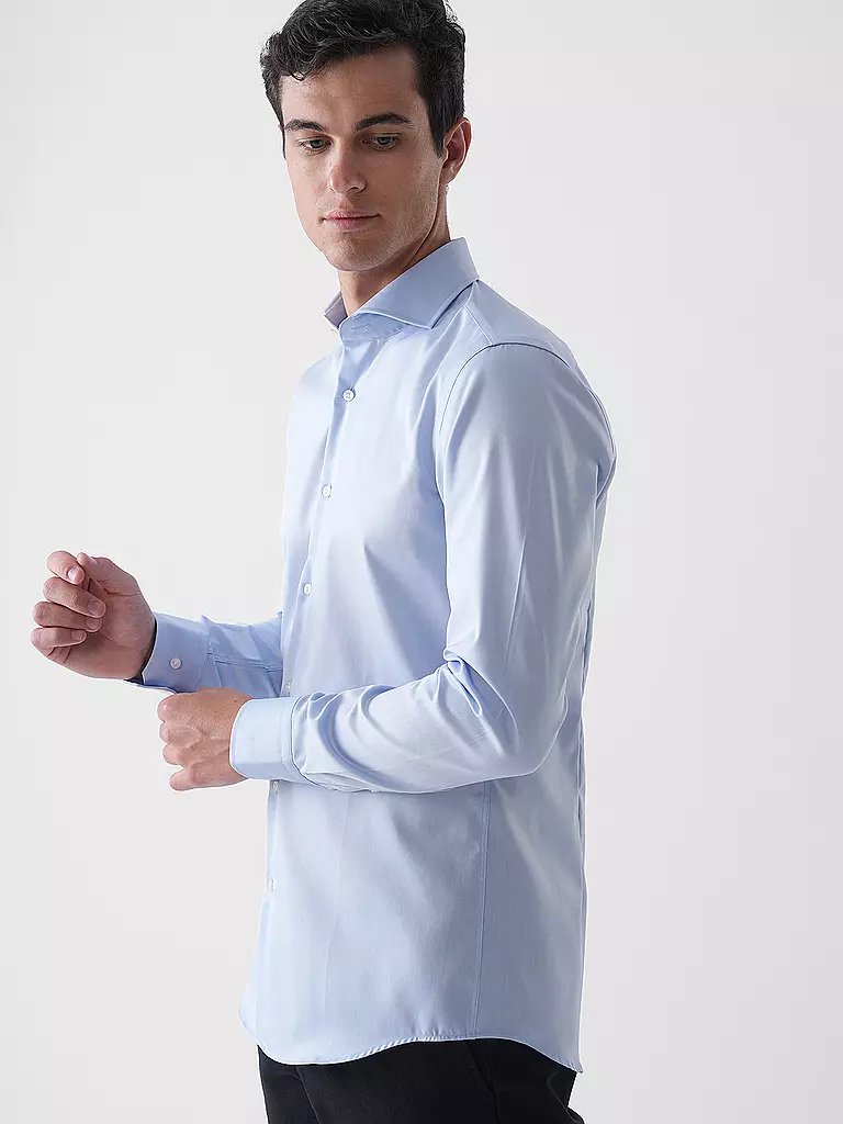 BOSS | Hemd Slim Fit H-HANK | hellblau