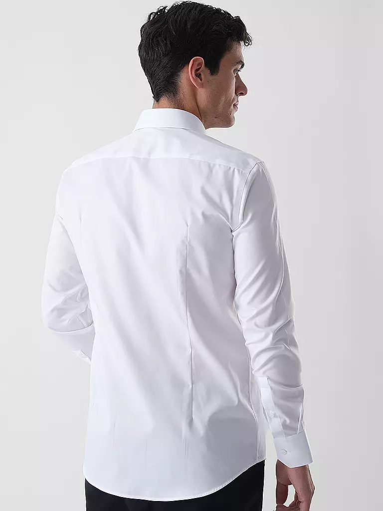 BOSS | Hemd Slim Fit H-HANK | weiss