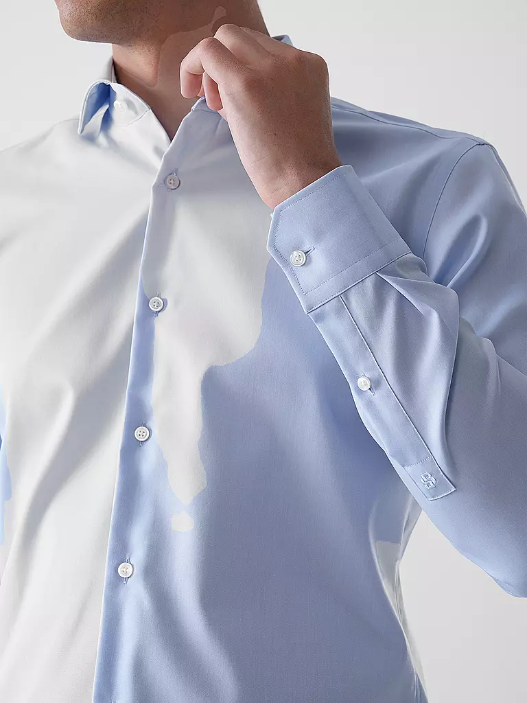 BOSS | Hemd Slim Fit H-HANK | hellblau