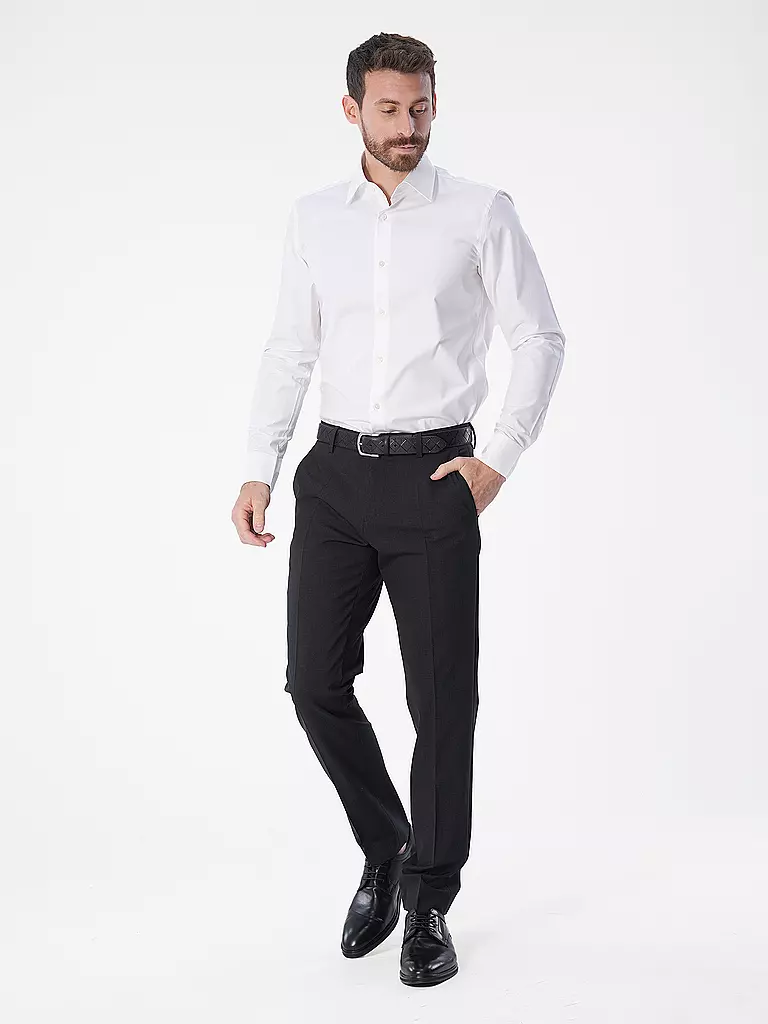 BOSS | Hemd Slim Fit HANK | weiss