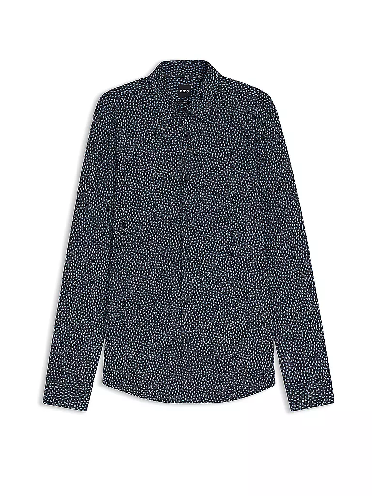 BOSS | Hemd Slim Fit ROAN | dunkelblau