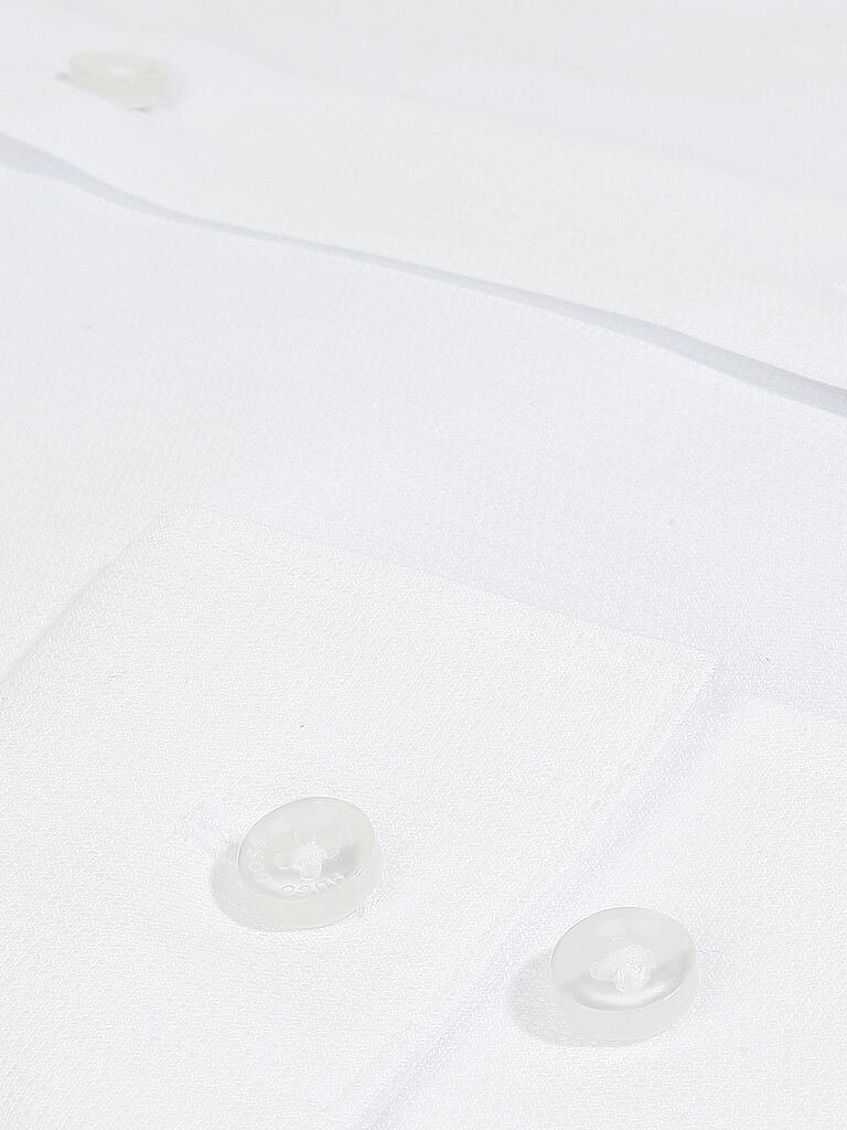 BOSS | Hemd Slim-Fit "Isko" (Travel Line) | weiß