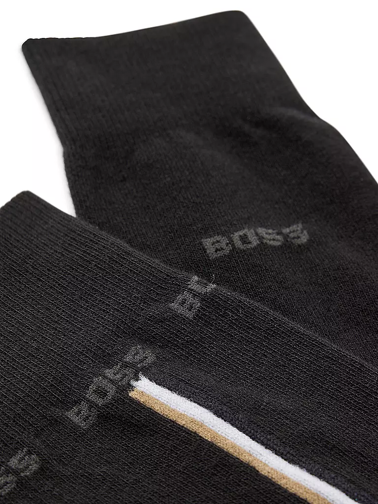 BOSS | Herren Socken ICONIC 2er Pkg black | schwarz