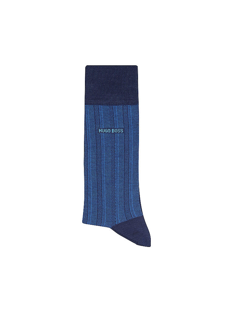 BOSS | Herren Socken Minipattern Open Blue | blau