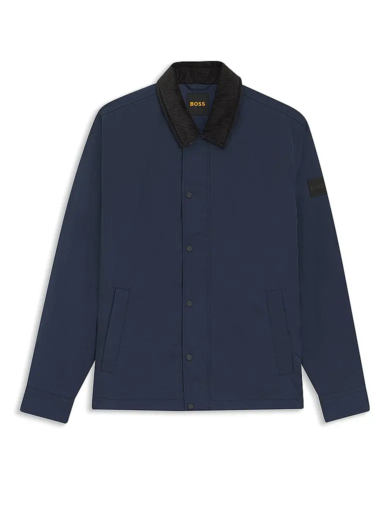 BOSS | Jacke LELDON-ZIP_M  | Blau