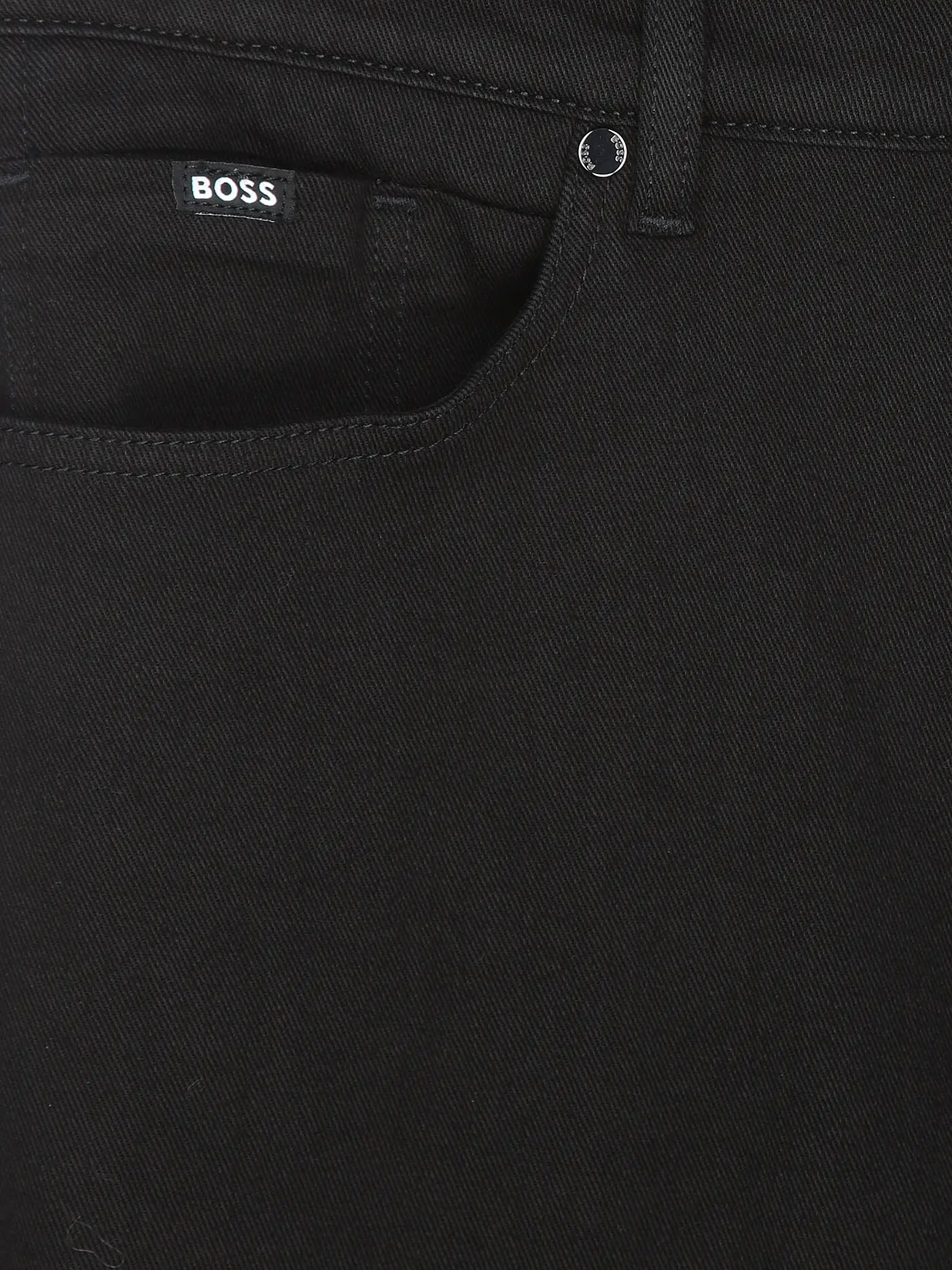 BOSS | Jeans Regular Fit | schwarz