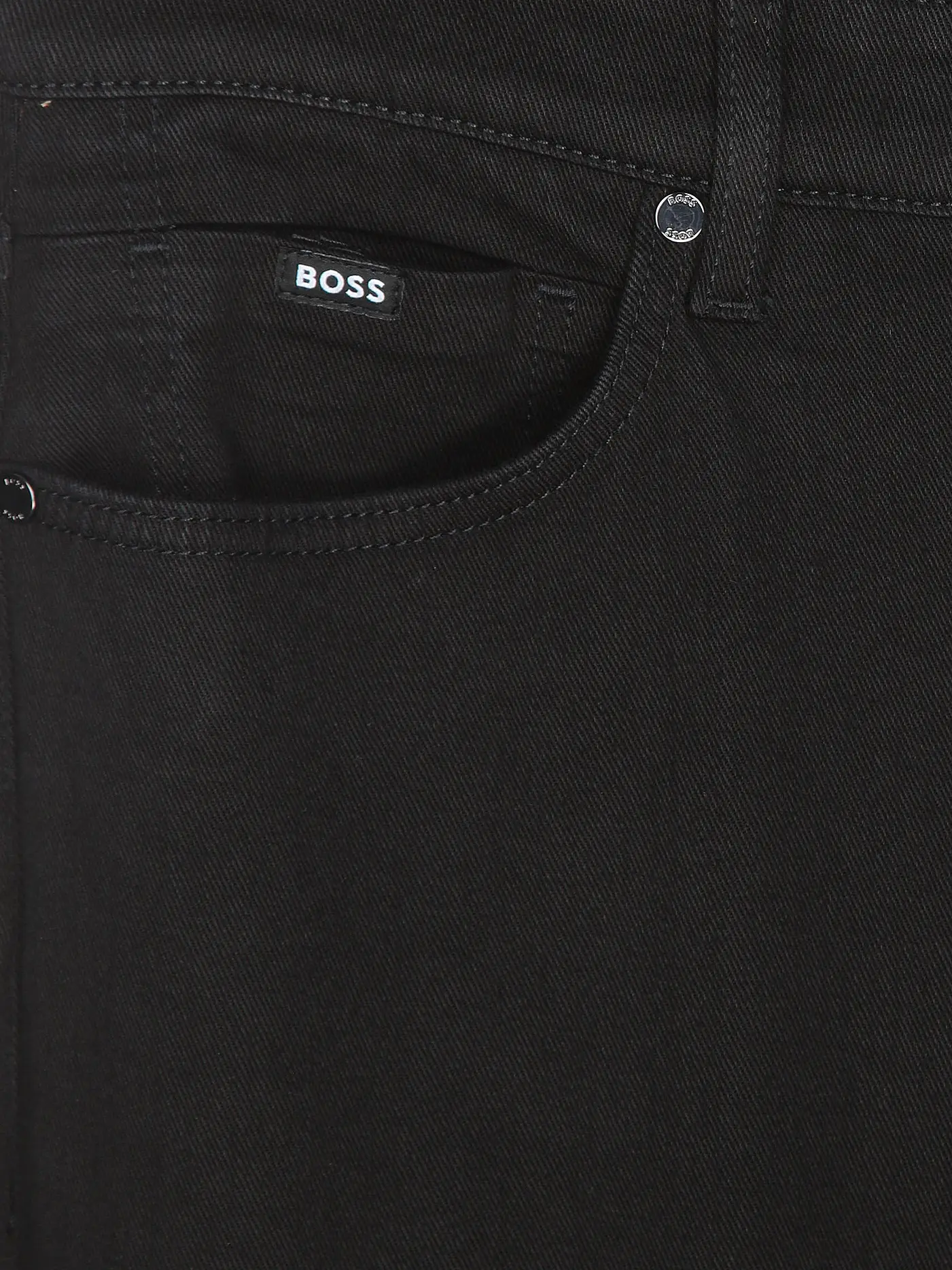 BOSS | Jeans Slim Fit DELAWARE | schwarz