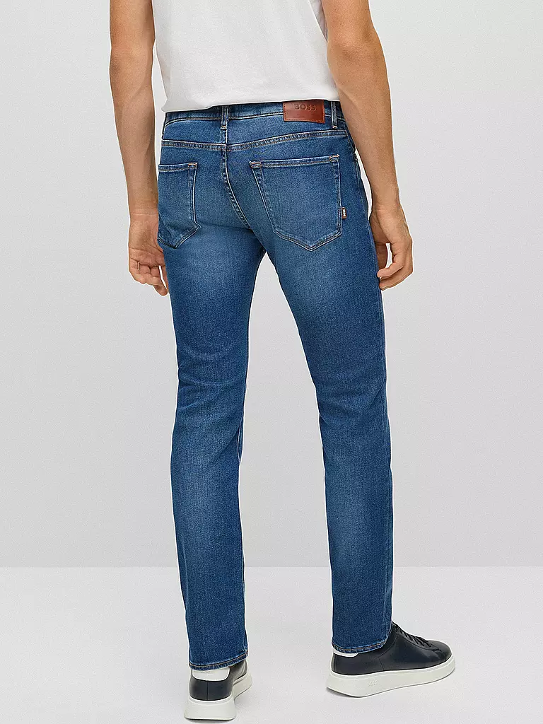 BOSS | Jeans Straight Fit MAINE | dunkelblau