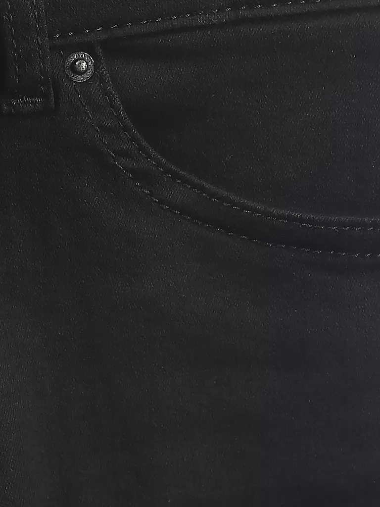 BOSS | Jeans Super Skinny Fit 7/8 | schwarz
