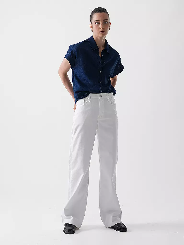 BOSS | Jeans Wide Leg CROSSROAD SUPER | weiss