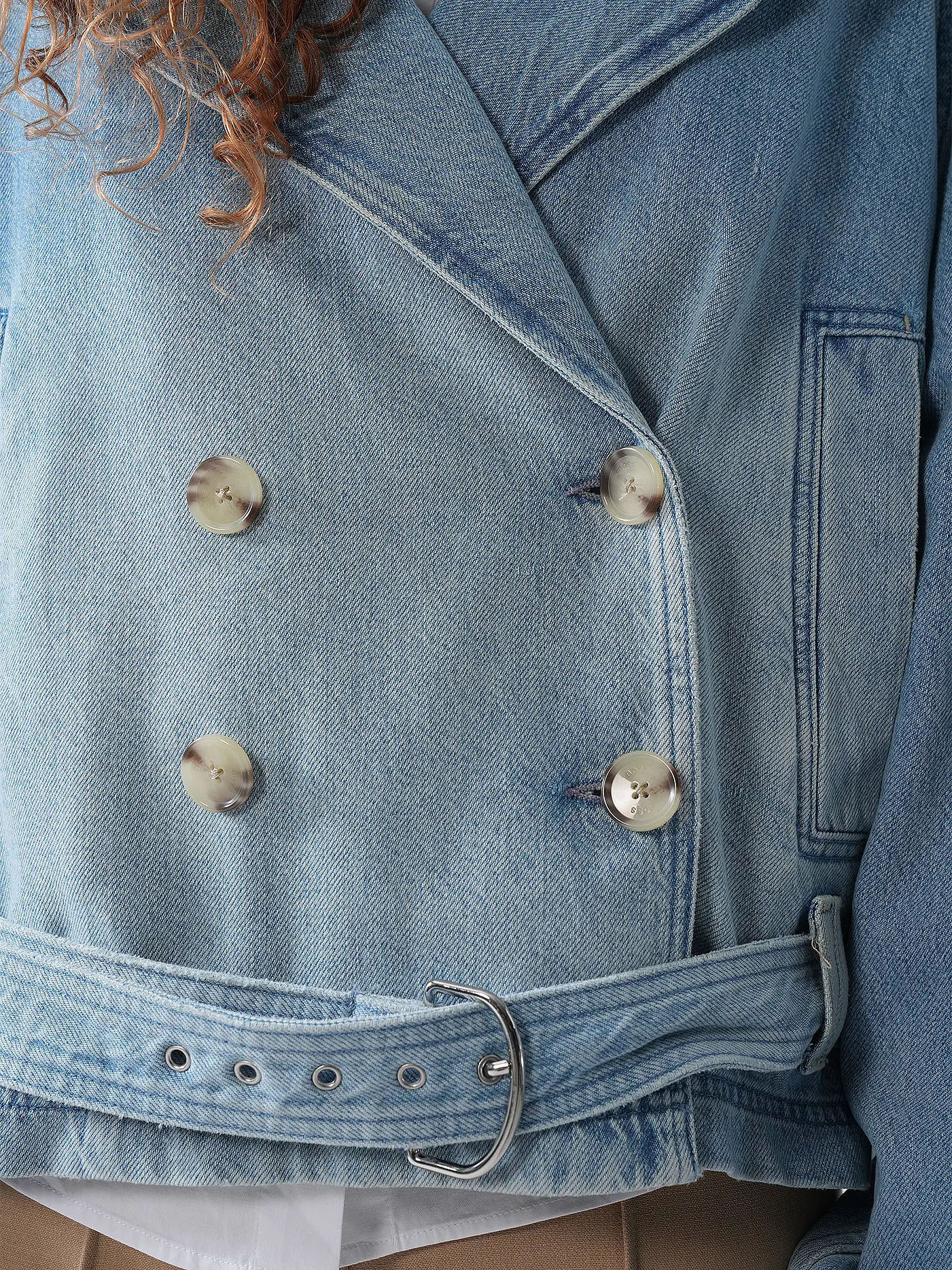 BOSS | Jeansjacke C_DNM | hellblau