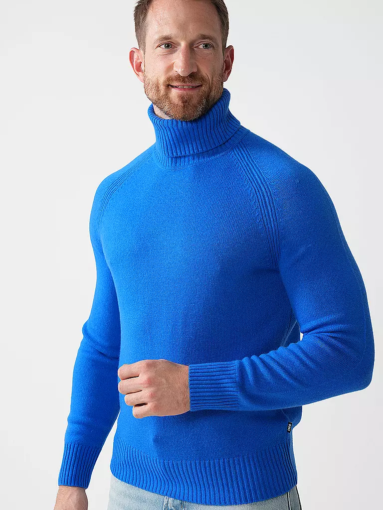 BOSS | Kaschmirpullover | blau