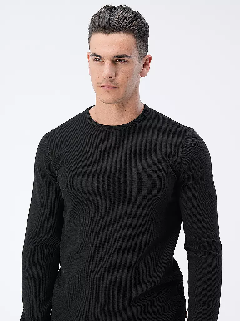 BOSS | Langarmshirt | schwarz