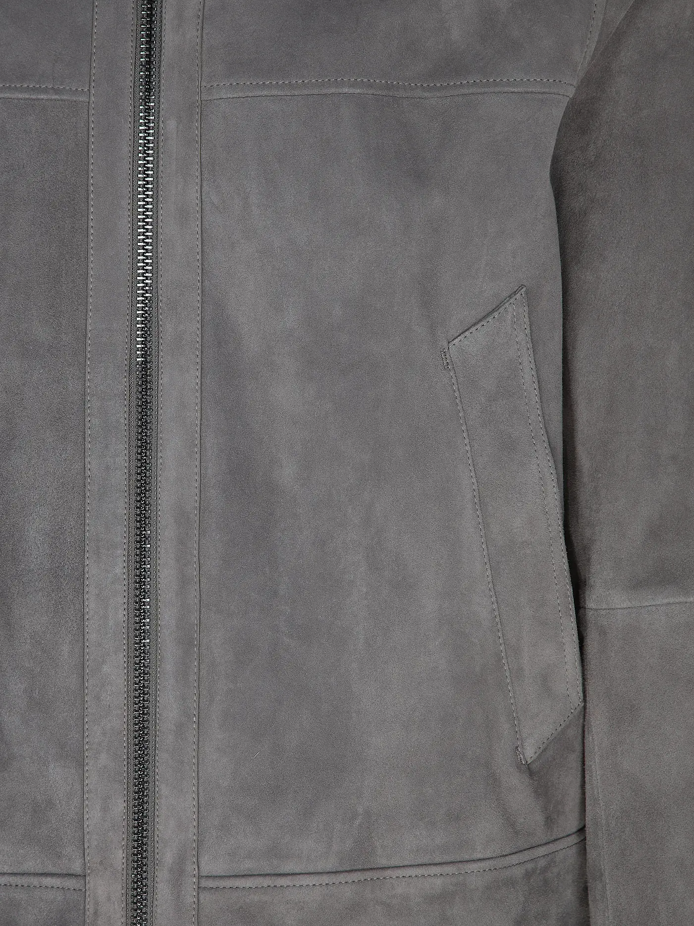 BOSS | Lederjacke H-MALBANO5  | grau
