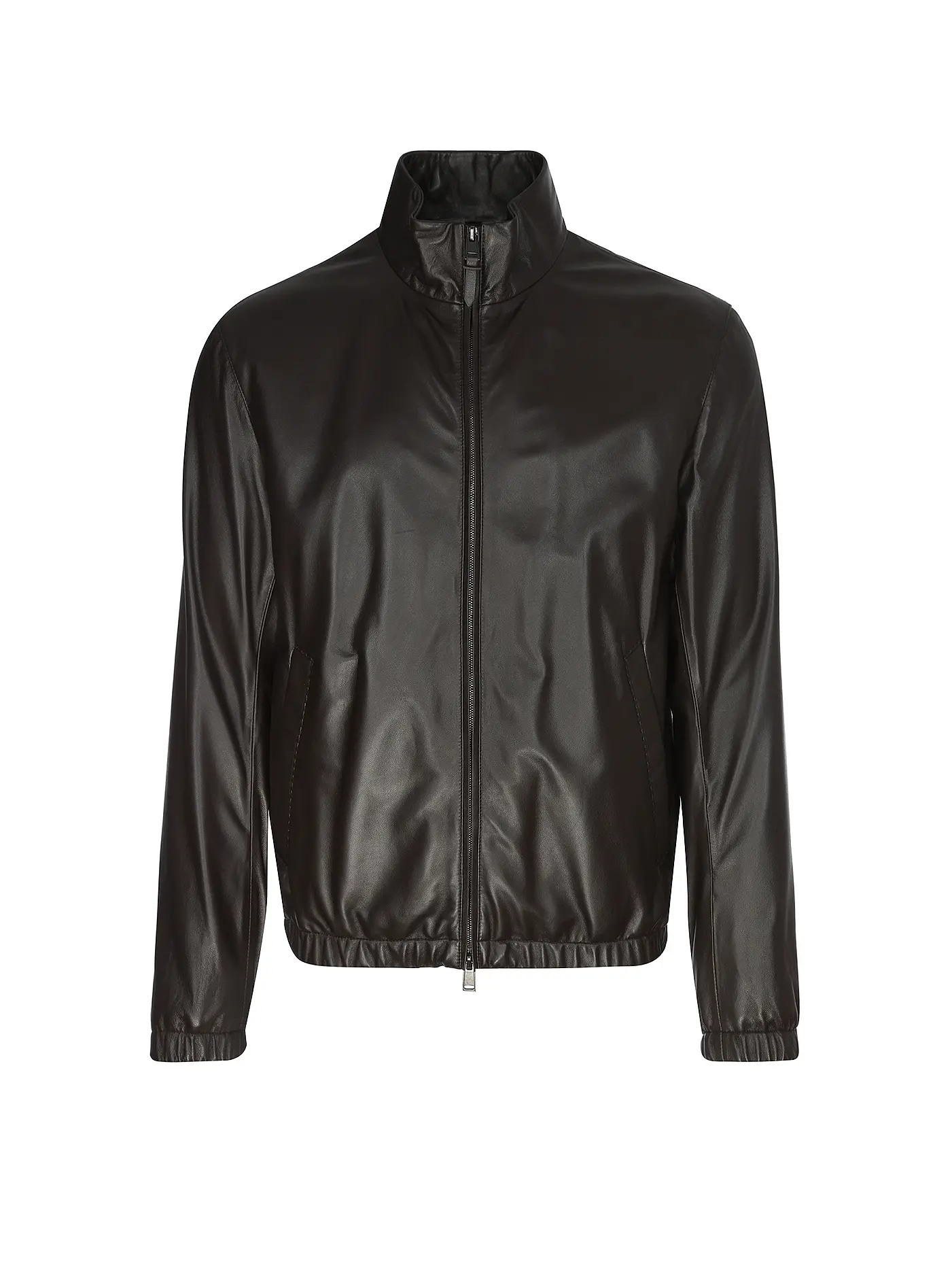 BOSS | Lederjacke L-MUBUK2  | braun