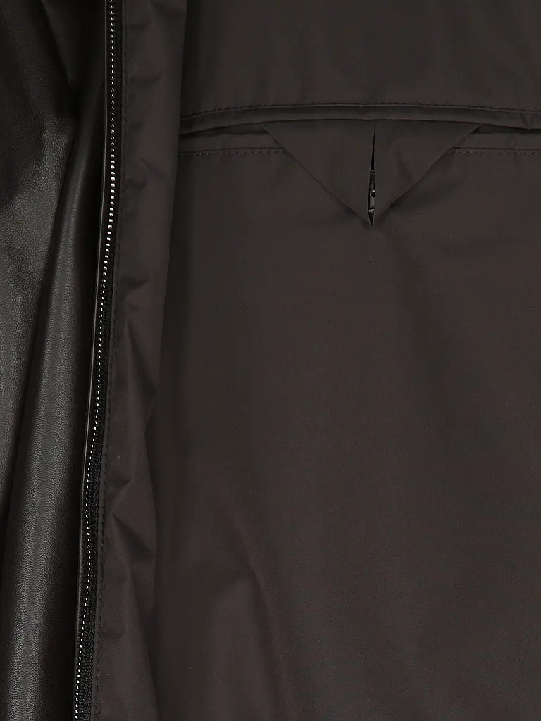 BOSS | Lederjacke L-MUBUK2  | braun
