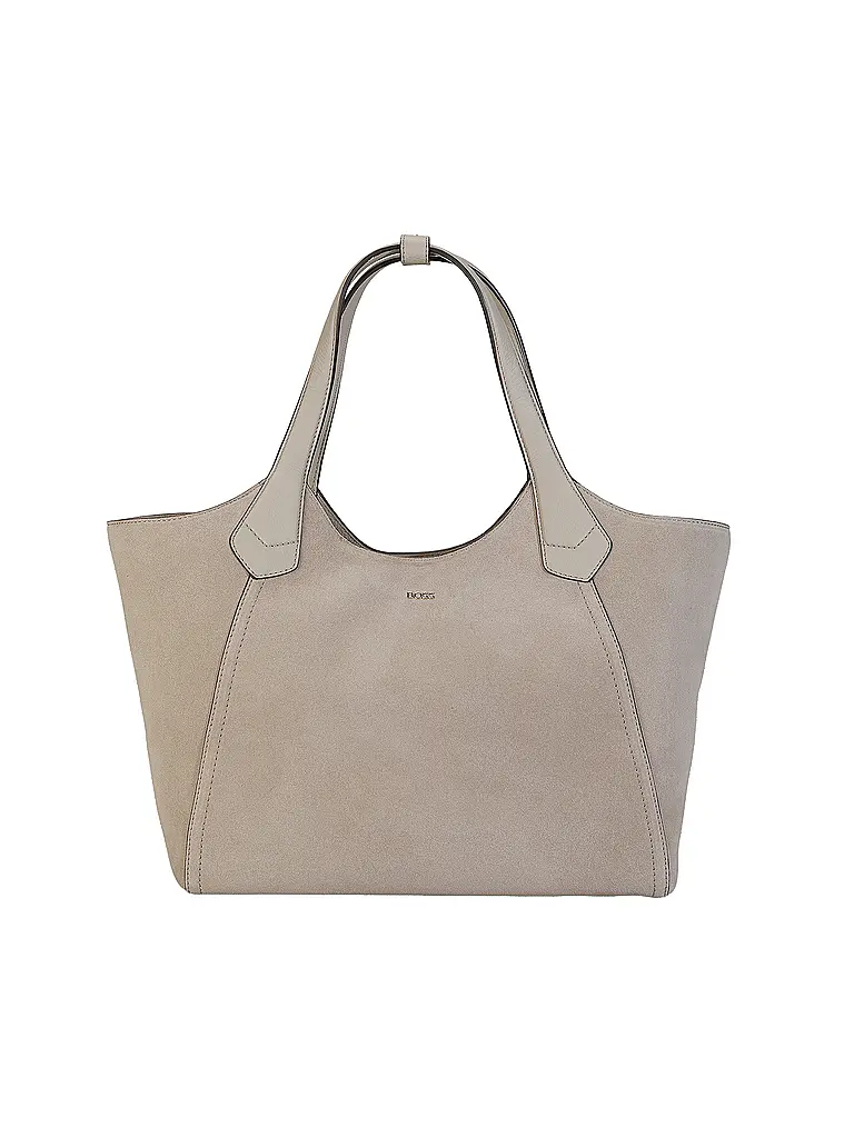 BOSS | Ledertasche - Hobo Bag LENAH | Beige