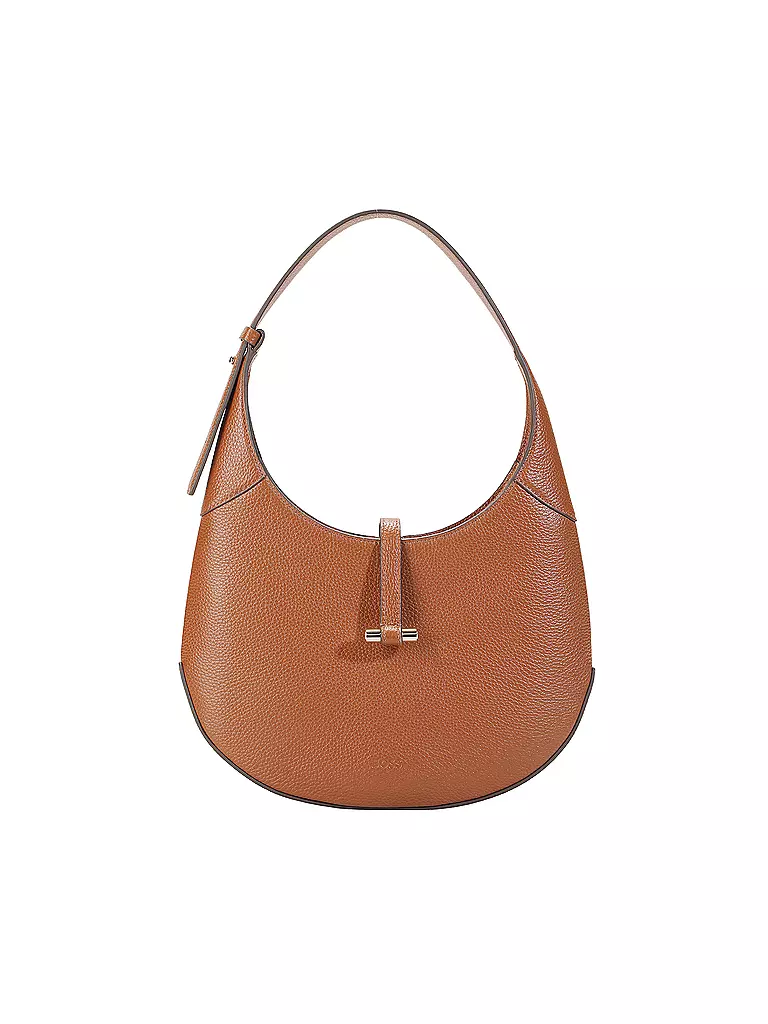 BOSS | Ledertasche - Hobo Bag LIDNEY | braun