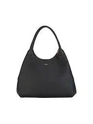 BOSS | Ledertasche - Schultertasche LENAH TOTE | Schwarz