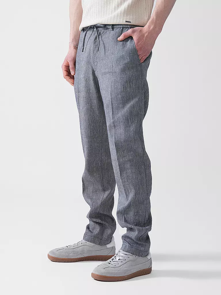 BOSS | Leinenhose KANE | olive