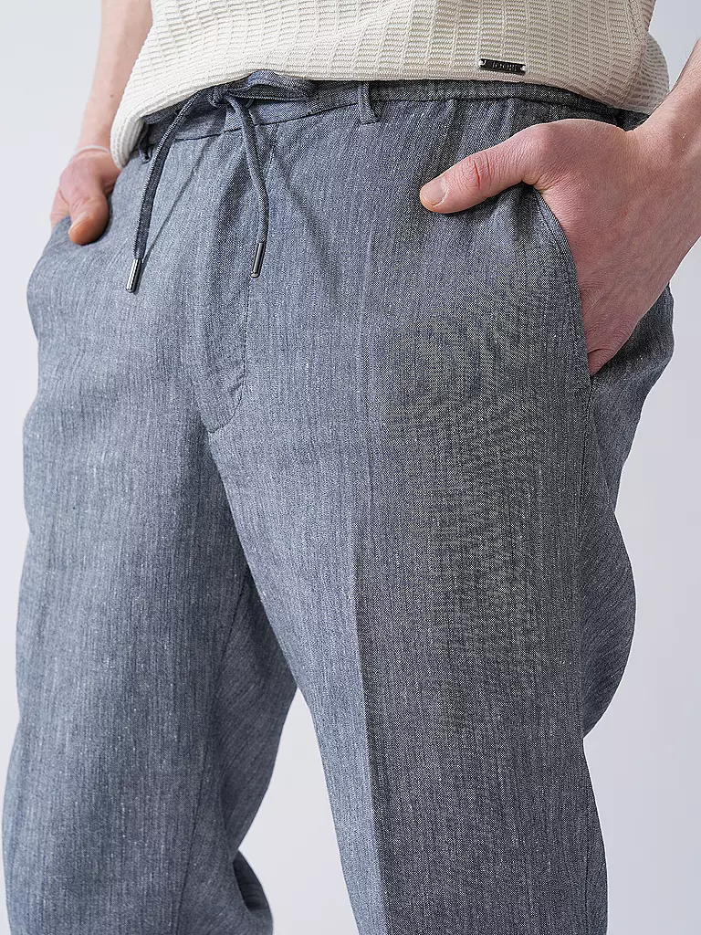 BOSS | Leinenhose KANE | olive