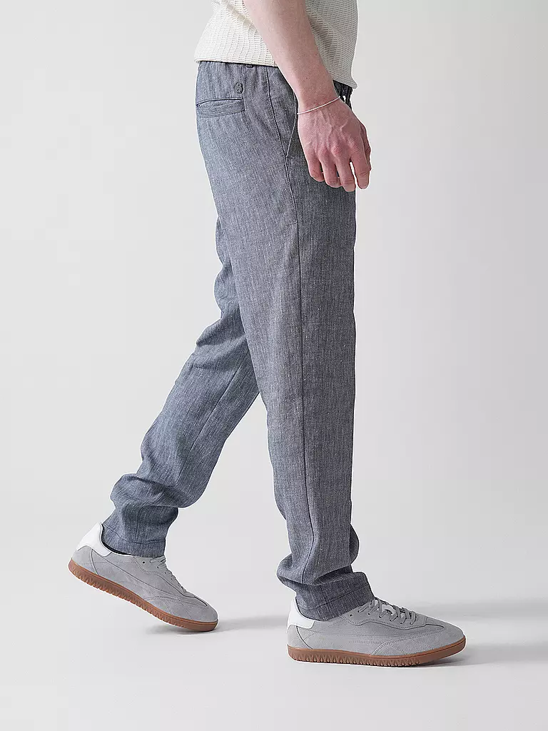 BOSS | Leinenhose KANE | olive