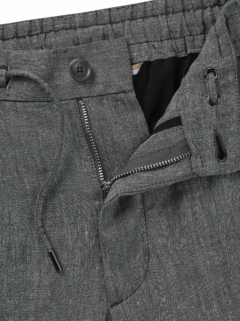 BOSS | Leinenhose KANE | olive