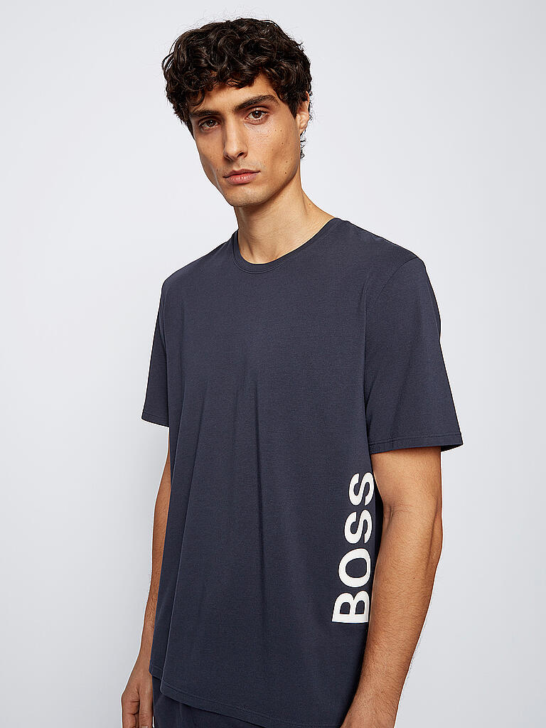 BOSS | Loungeshirt Regular Fit | blau