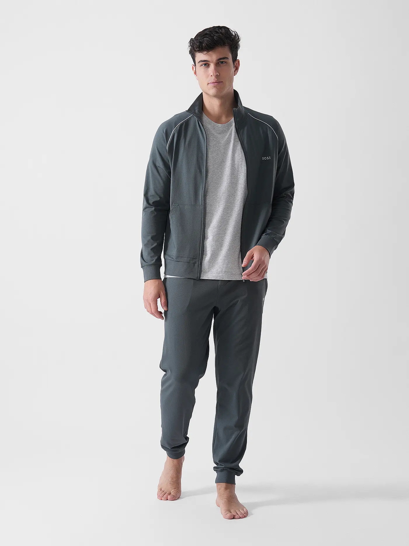 BOSS | Loungewear Hose  | dunkelgrün