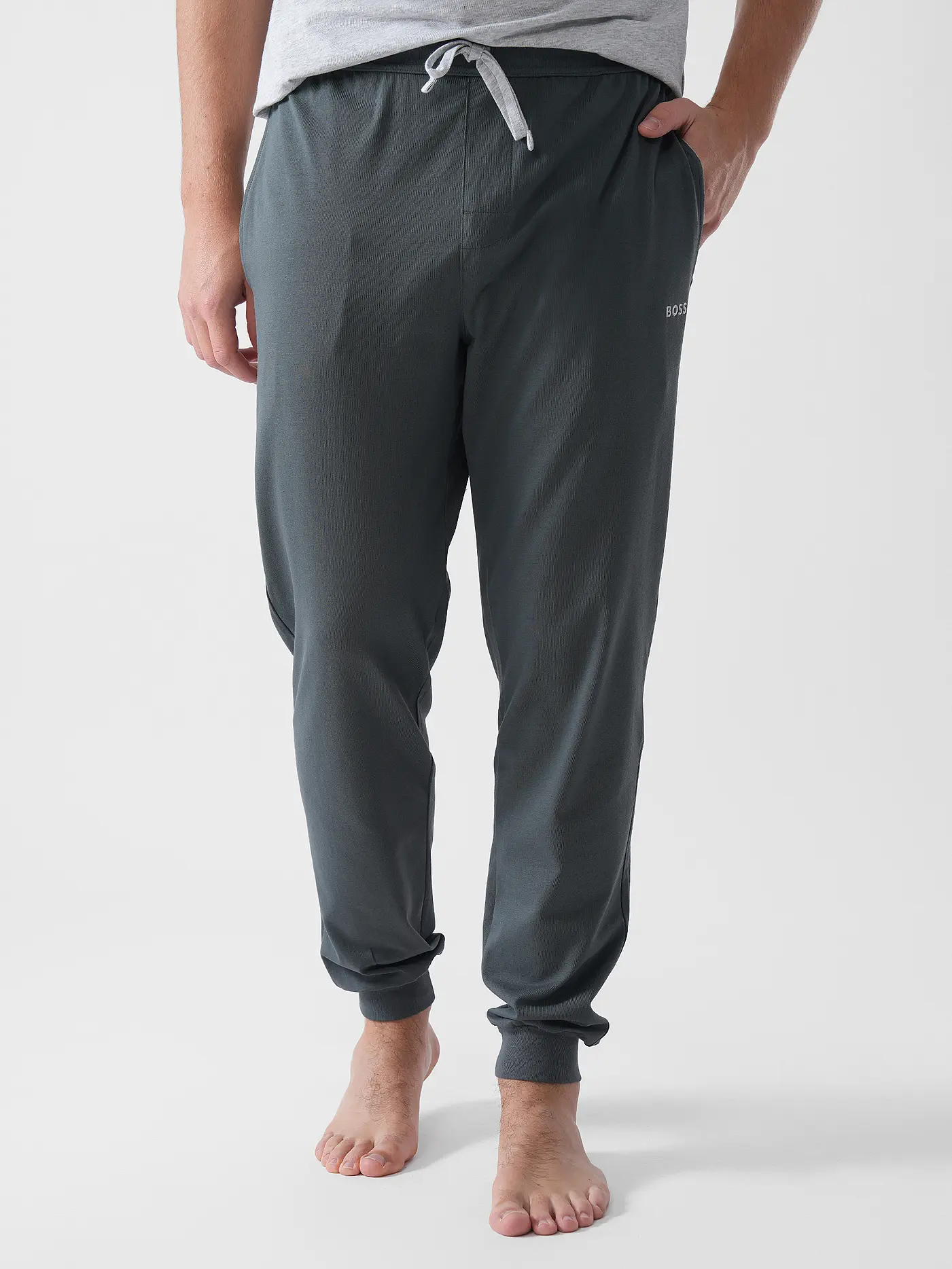 BOSS | Loungewear Hose  | dunkelgrün