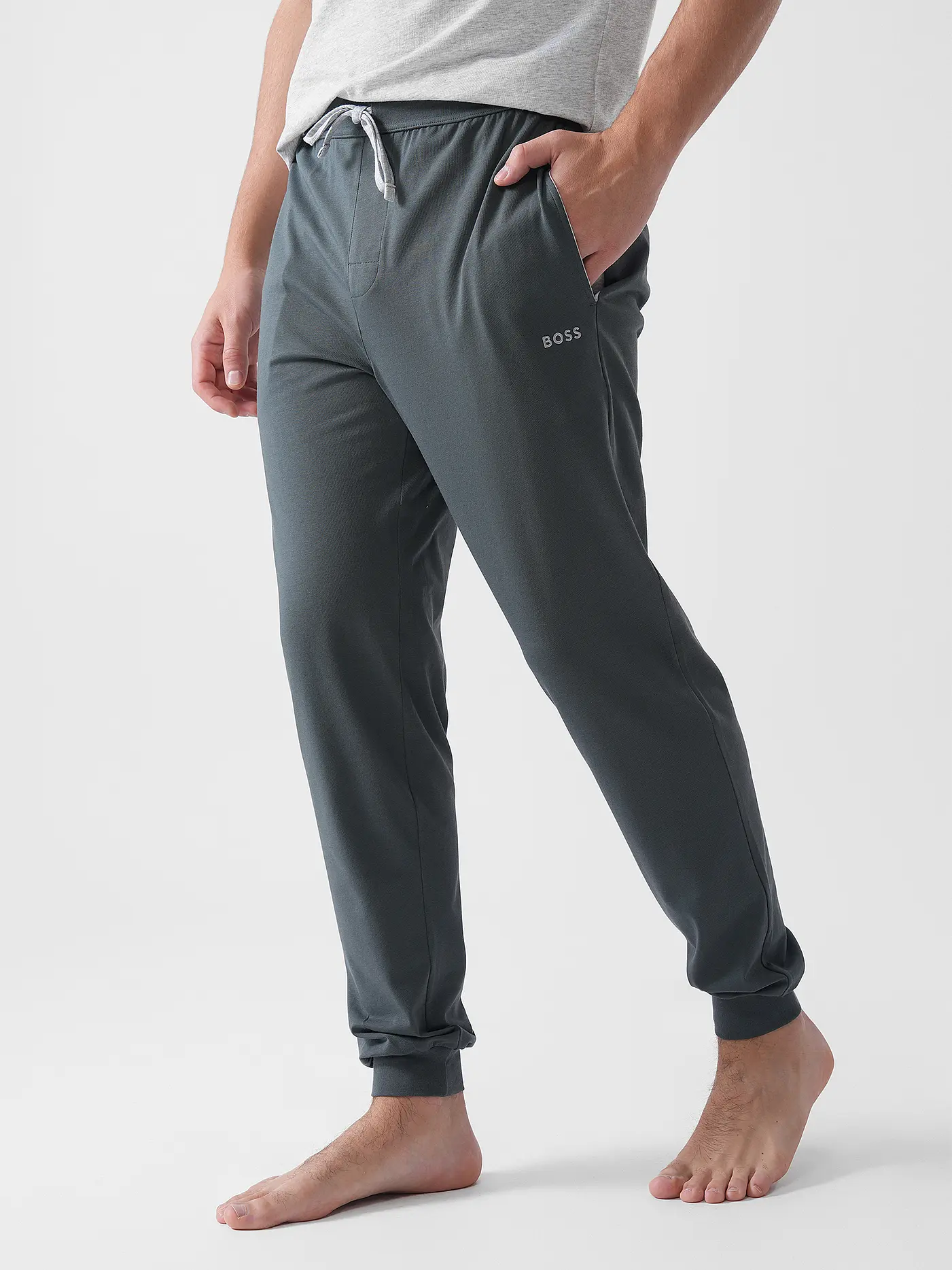 BOSS | Loungewear Hose  | dunkelgrün