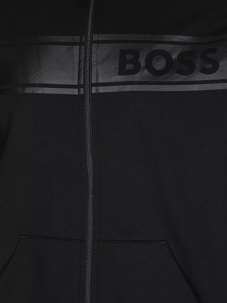 BOSS | Loungewear Jacke   | schwarz