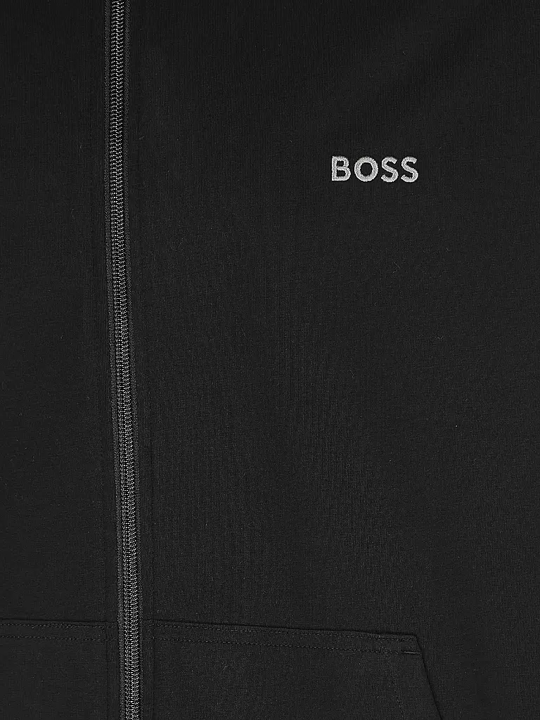 BOSS | Loungewear Jacke | dunkelblau