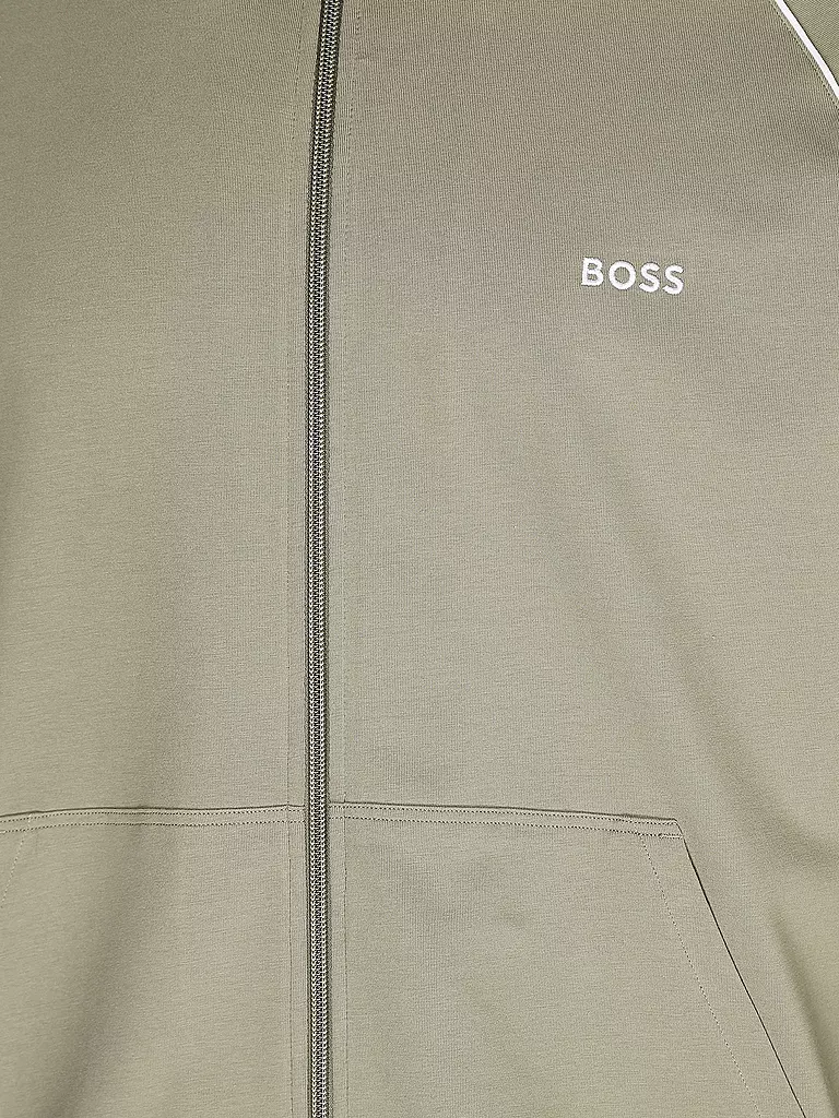 BOSS | Loungewear Jacke | hellgrün