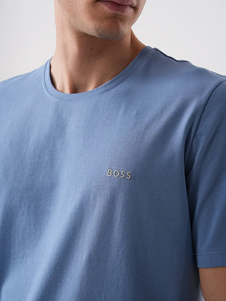 BOSS | Loungewear Shirt  | Blau