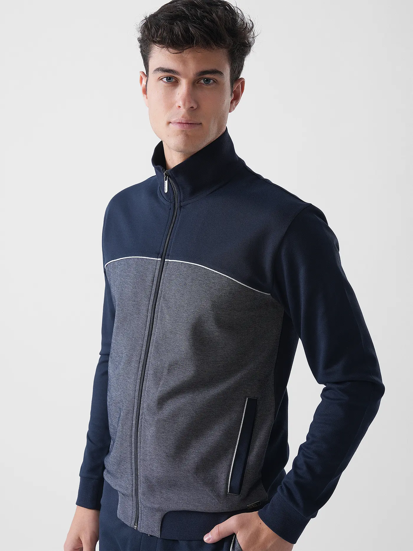 BOSS | Loungewear Sweater  | dunkelblau