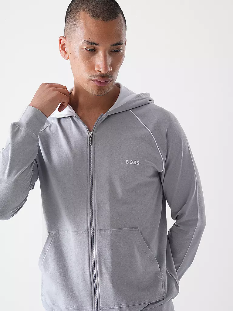 BOSS | Loungewear Sweater  | hellgrau