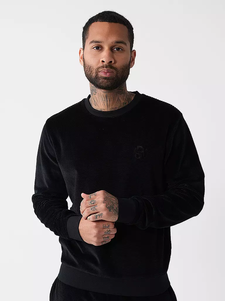 BOSS | Loungewear Sweater | schwarz